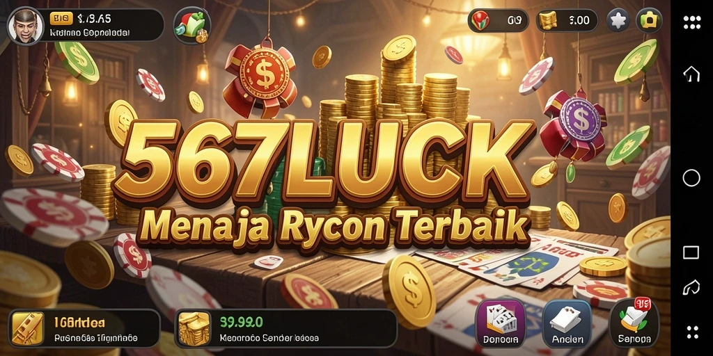 Tangkapan layar gameplay 567LUCK yang menampilkan keseruan menjadi tycoon.