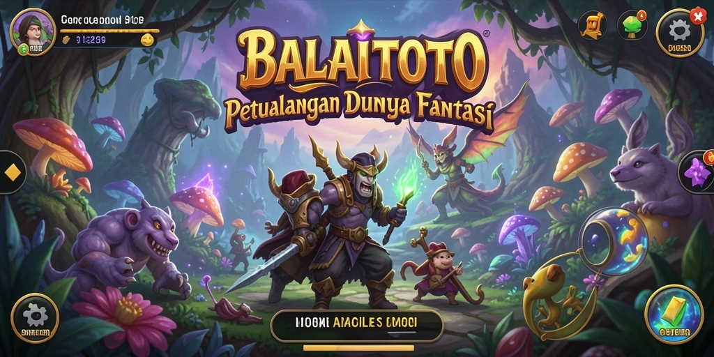 Screenshot BALAITOTO menampilkan karakter utama dalam aksi petualangan yang seru.