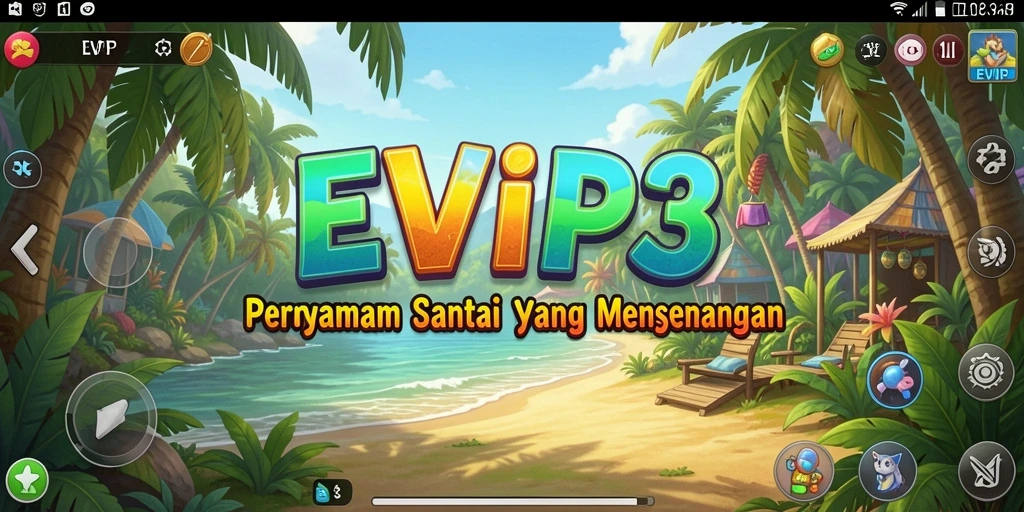 Screenshot gameplay EVIP3 yang menggambarkan keseruan bermain Casual.
