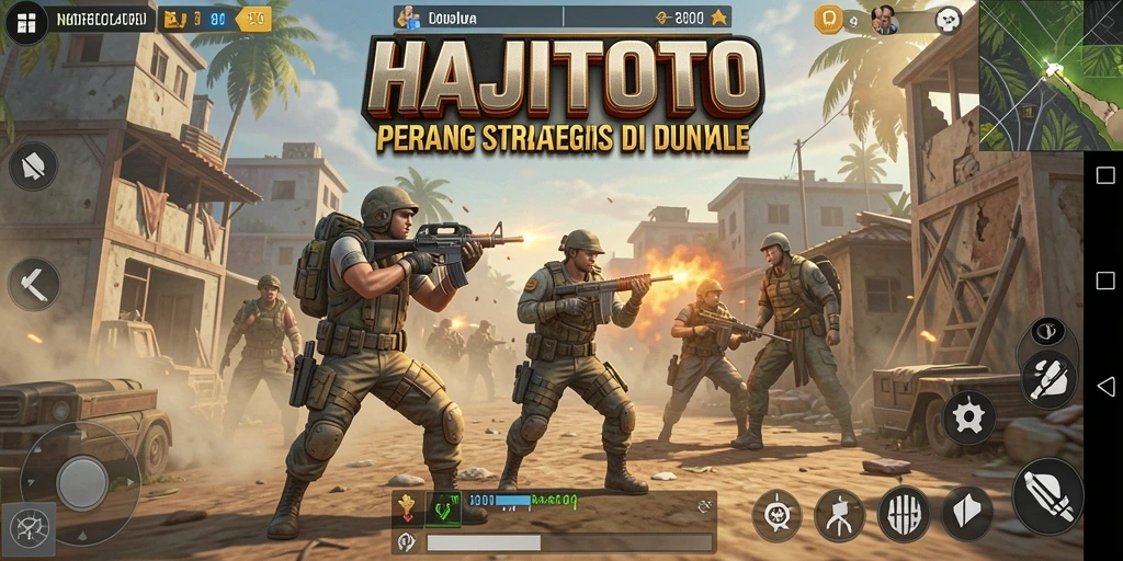 Gameplay seru Battle Royale dalam HAJITOTO dengan aksi mendebarkan.