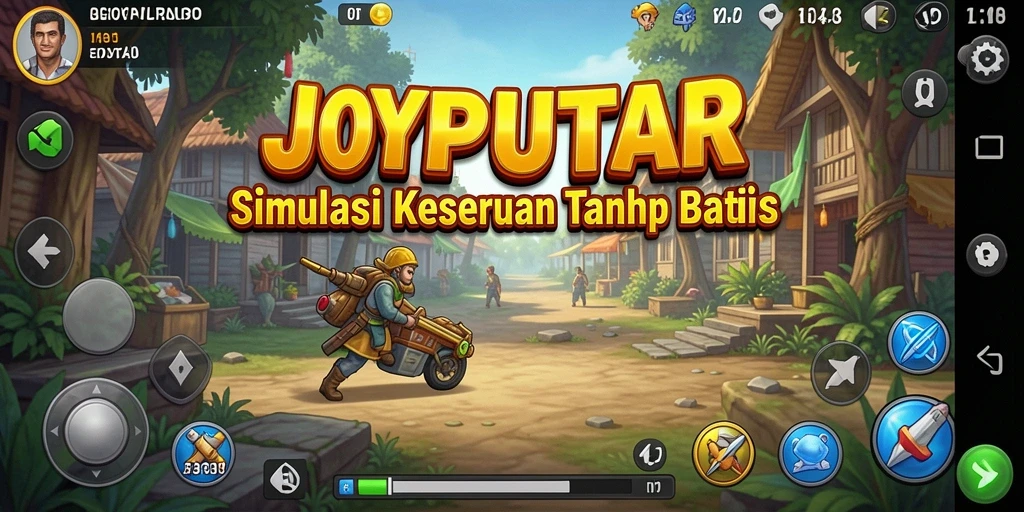 Tangkapan layar utama JOYPUTAR menampilkan gameplay menarik dalam simulasi.