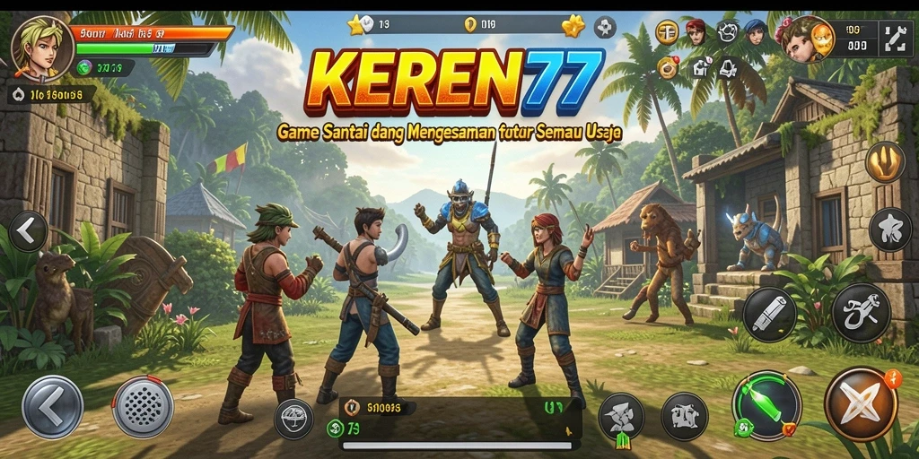 Gameplay menarik KEREN77 yang penuh warna.