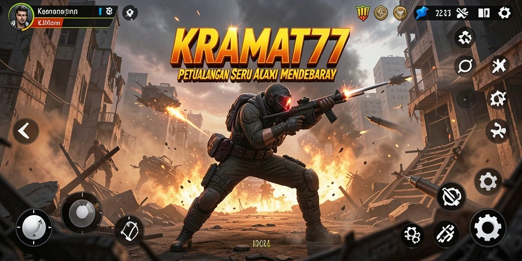 Tangkapan layar KRAMAT77 menampilkan aksi seru dan pertarungan mendebarkan.