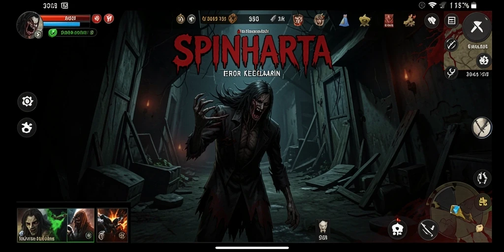 Screenshot gameplay menampilkan momen mendebarkan dalam SPINHARTA.