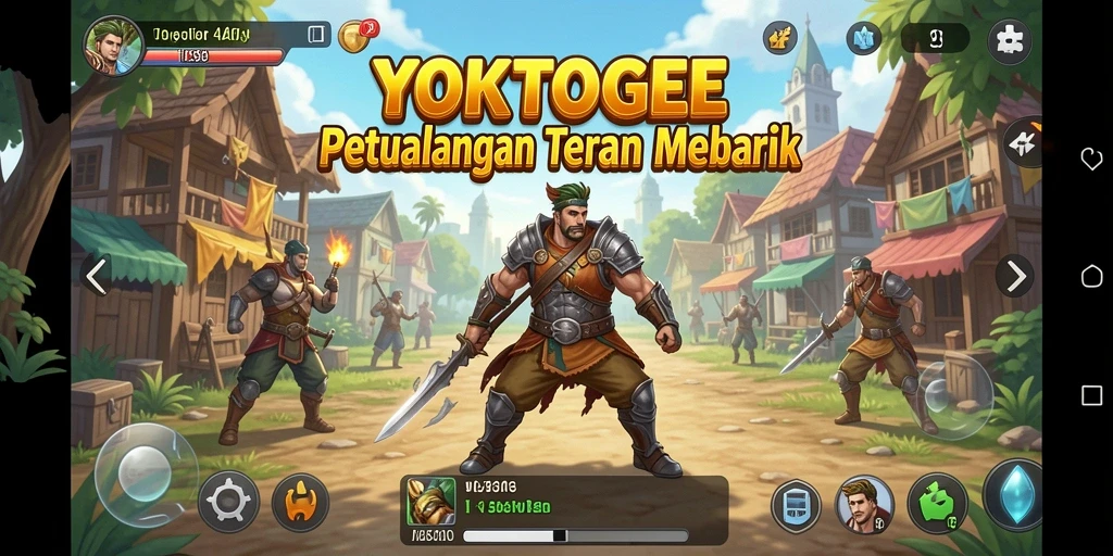 Tampilan permainan Open World YOKTOGEL yang memukau.