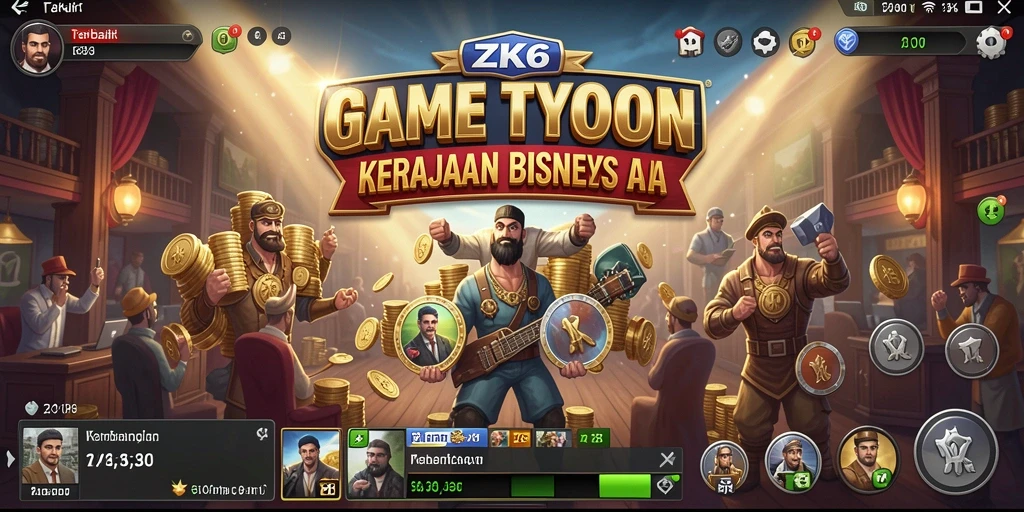Tampilan gameplay ZK6 yang seru dan interaktif.